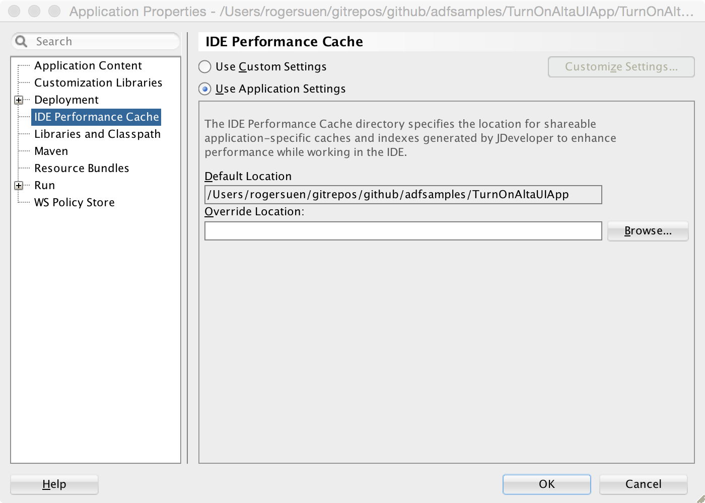 Image: IDE Performance Cache